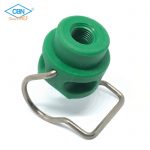 MroMax Punta spray a ventola piatta, ugello in plastica a 110 gradi, apertura 0,4 mm, per spruzzatore a zaino, spray da giardino, attrezzature a spruzzo per serre agricole, 12 pezzi (rosso