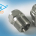 Axial feed full cone nozzle