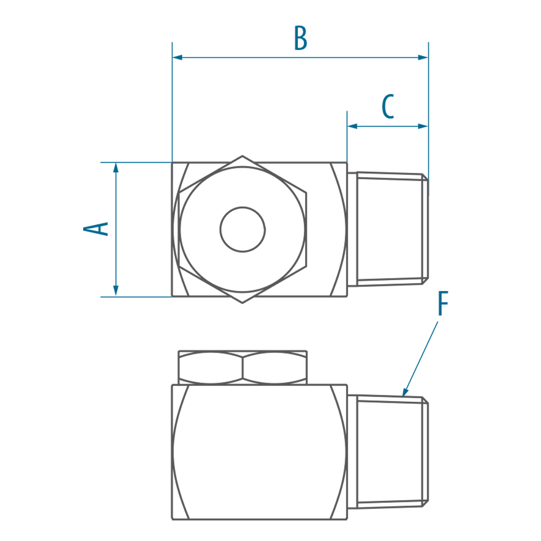 Tangentialflow hollow cone nozzles CBN®