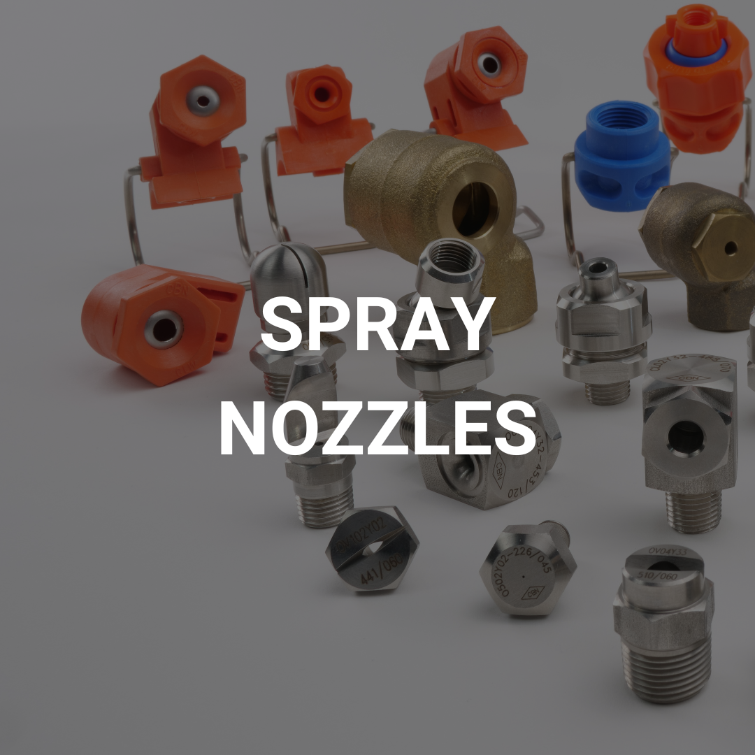 Spray nozzles and atomizers for industrial applications | CBN®